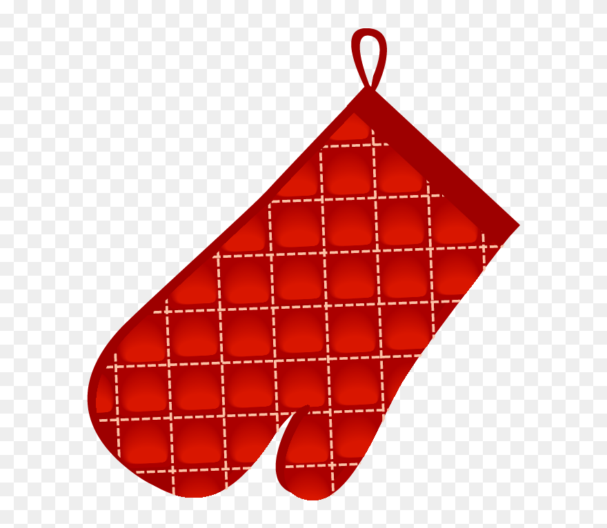 Gloves Clipart Kitchen Glove - Oven Mit Clip Art - Png Download