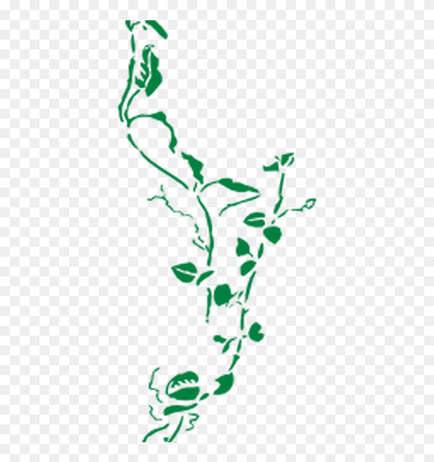 Green Vine Border Clip Art At Clkercom Vector Clip - Fern Border Clip Art - Png Download