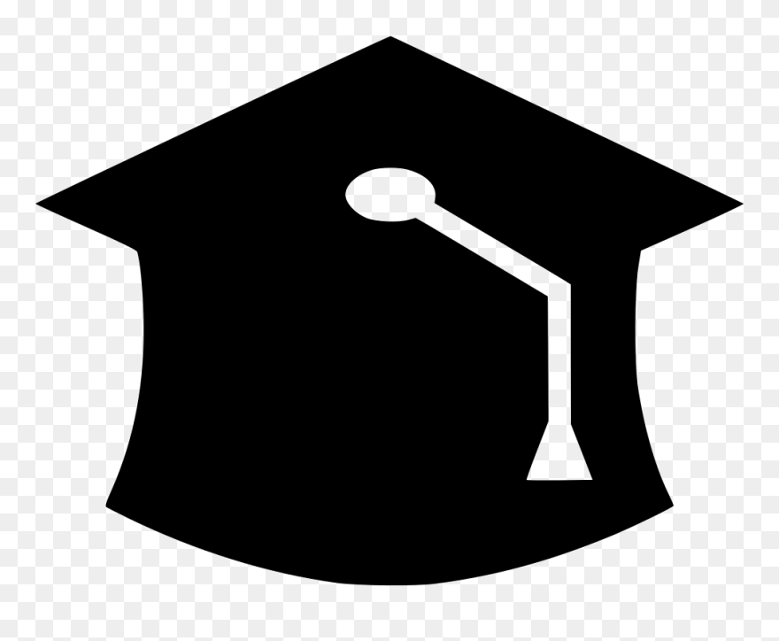 Graduation Cap - Cartoon Clipart