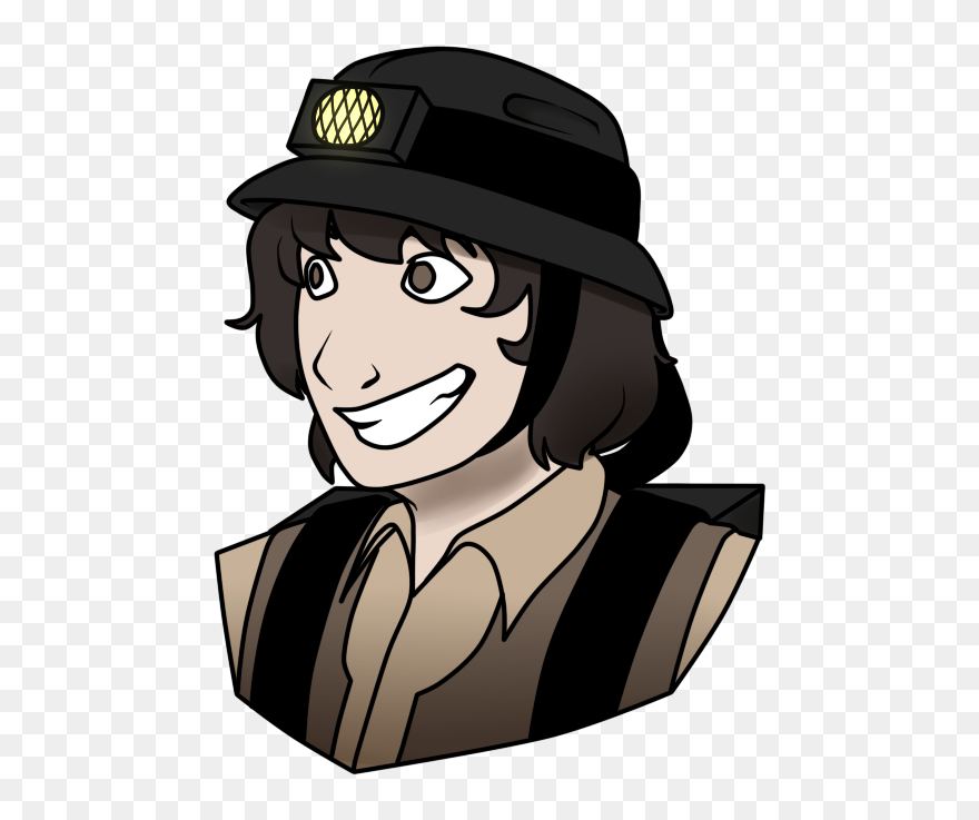 Coal Miner - Cartoon Clipart