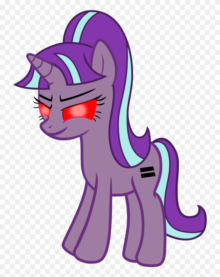 Glowing Evil Eyes Png - Starlight Glimmer Evil My Little Pony Clipart