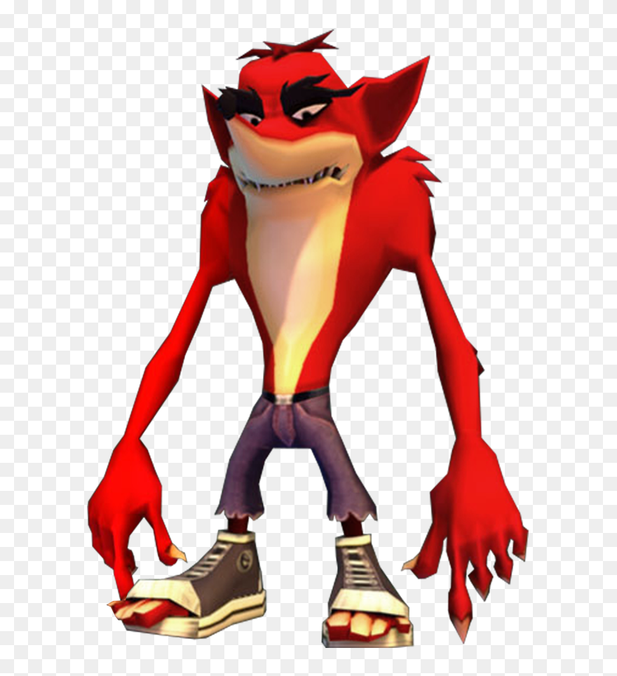 Villains Wiki - Crash Bandicoot Twinsanity Evil Crash Clipart