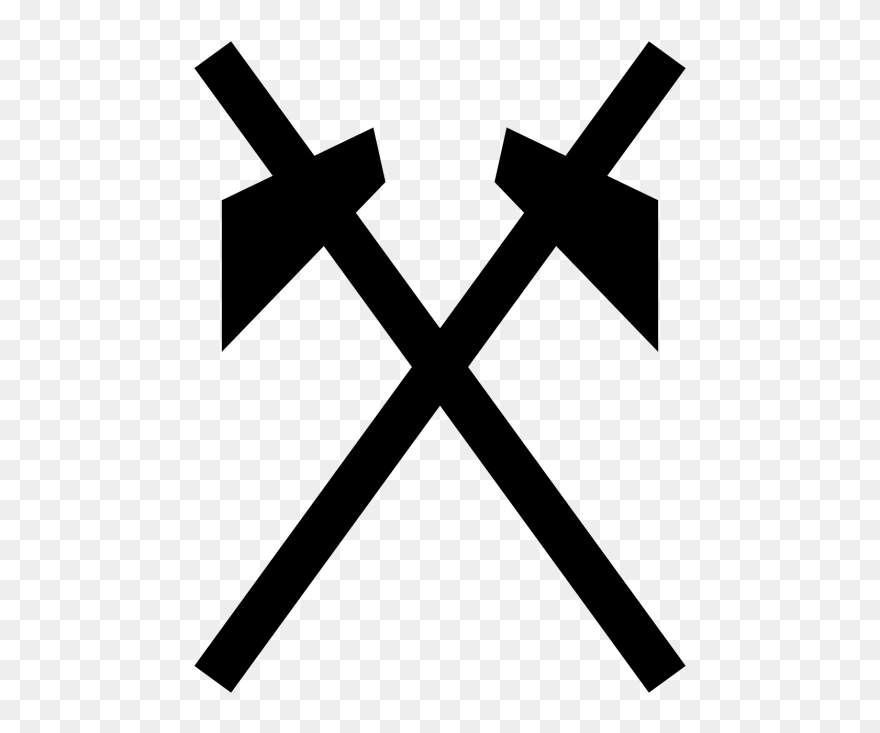 Mine Work Symbol Free Photo - Mine Symbol On Map Clipart