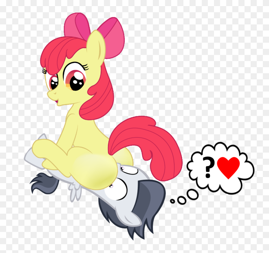 Transparent Cartoon Butt Png - Apple Bloom Butt Clipart