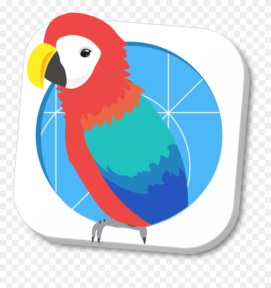 Pets Clipart Blue Bird - Macos Bird - Png Download
