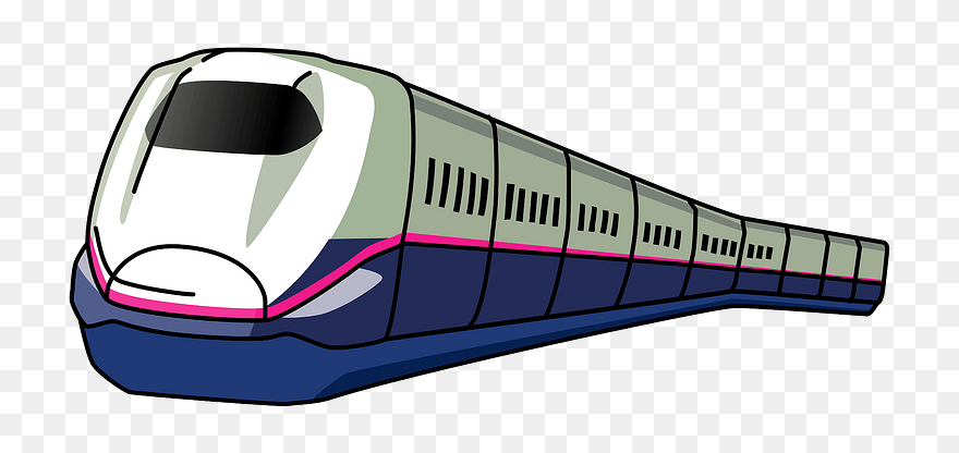E2 Series Shinkansen Clipart - フリー 素材 新幹線 イラスト - Png Download