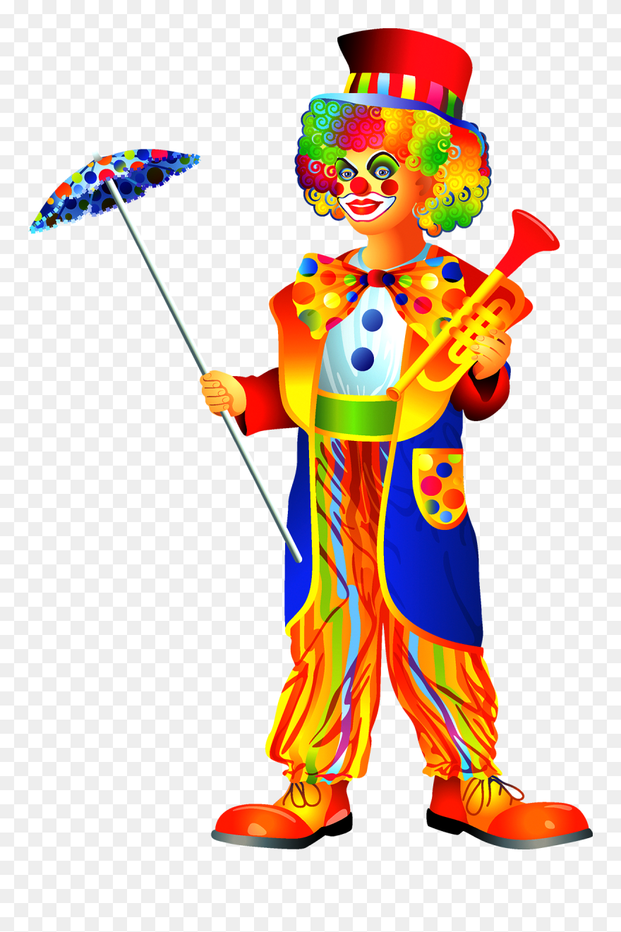 Clipart Tent Clown - Circus - Png Download