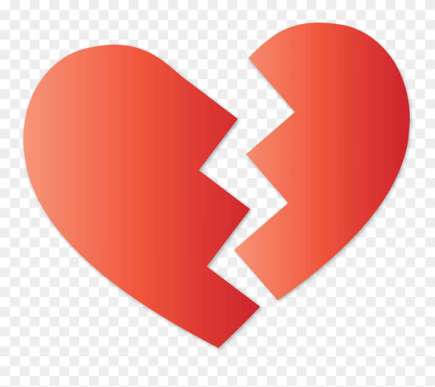 Heart,love,organ - Broken Heart No Background Clipart