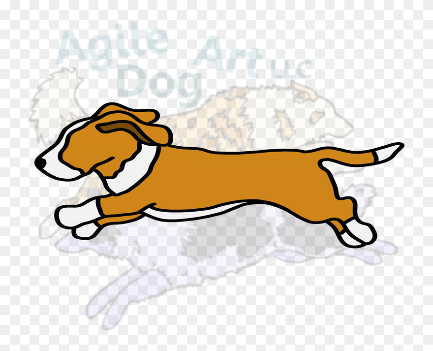 Picture - Dog Catches Something Clipart