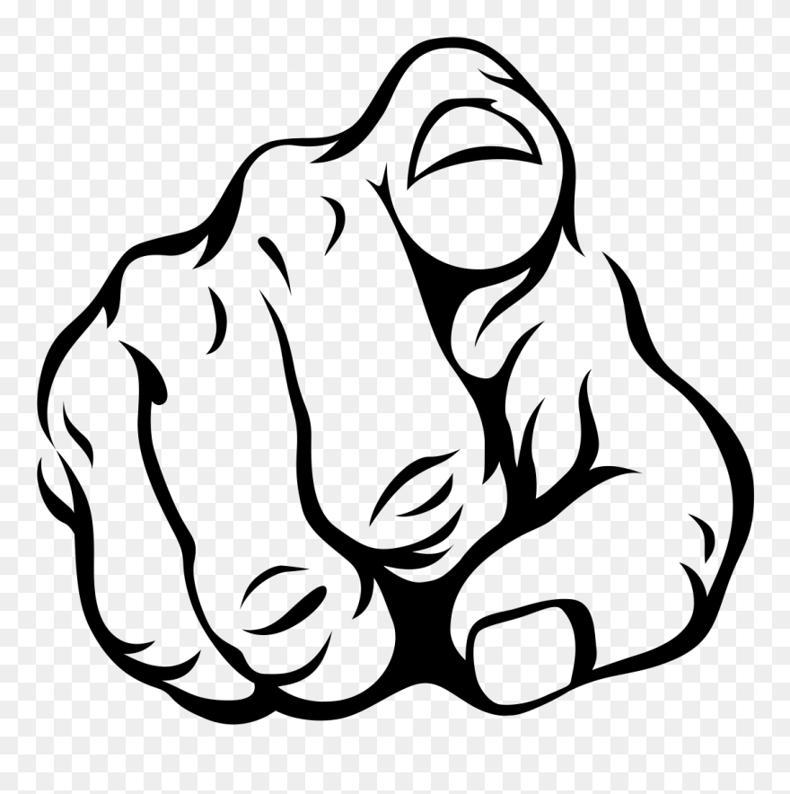 Pointing Finger Png Transparent Clipart
