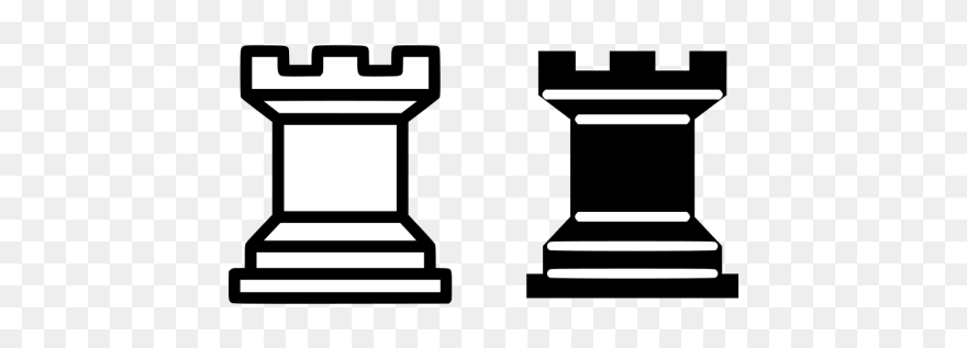 Chess Piece Rook Png Icons - Rook Chess Piece Clipart