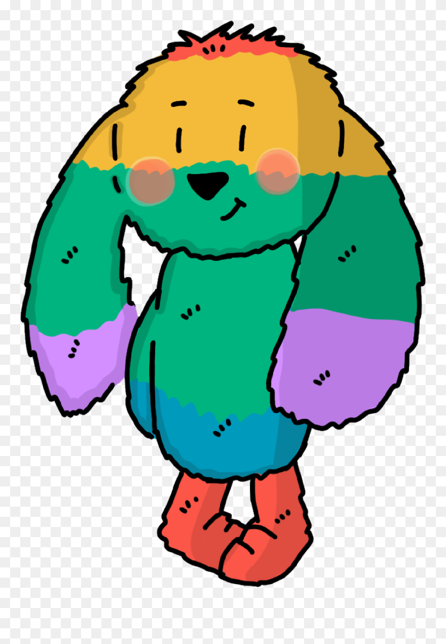 Furry Bunny - Bin Lieb Clipart