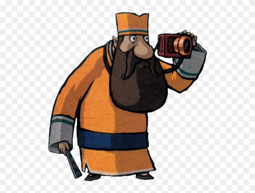 One Of The Weirder Characters Of Wind Waker You Can - Wind Waker Camera Guy Clipart