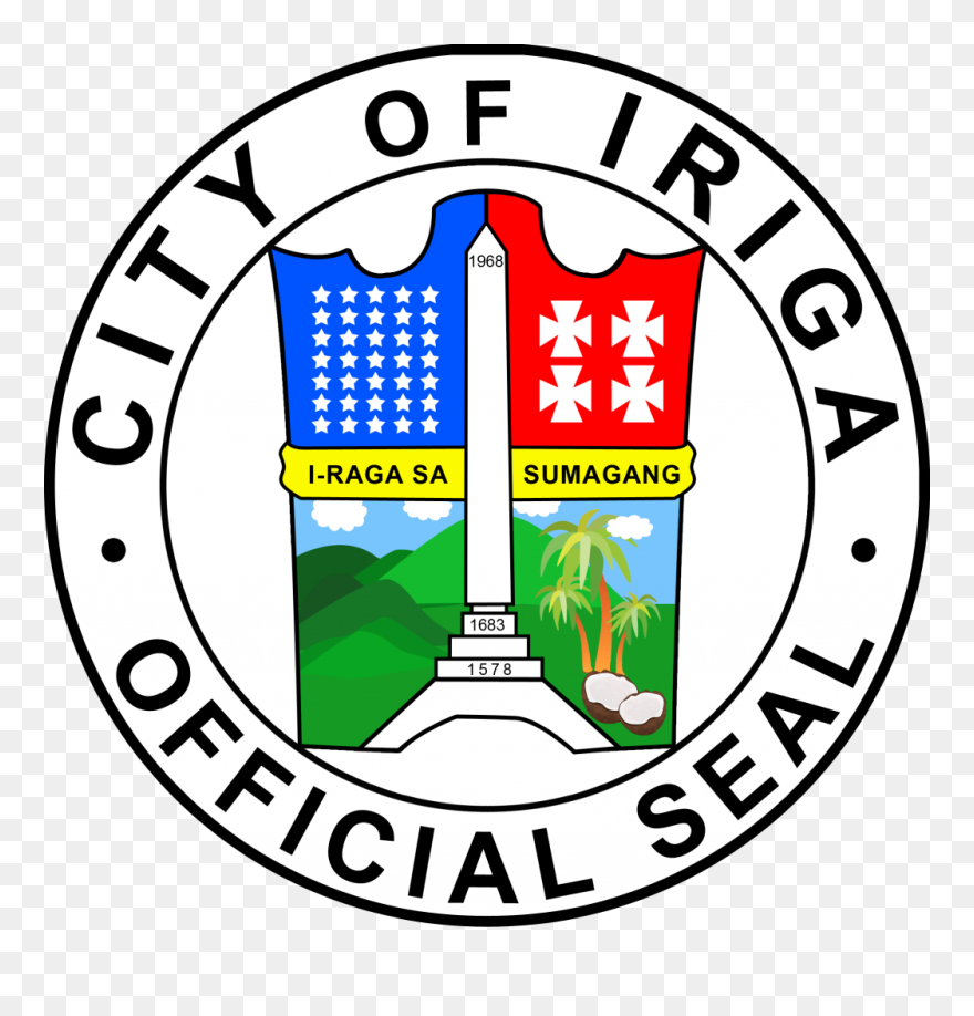 Iriga Colored Logo - Iriga City Official Seal Clipart