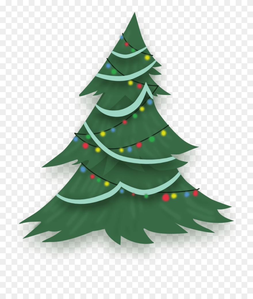 Thumb Image - Vector Christmas Tree Png Clipart