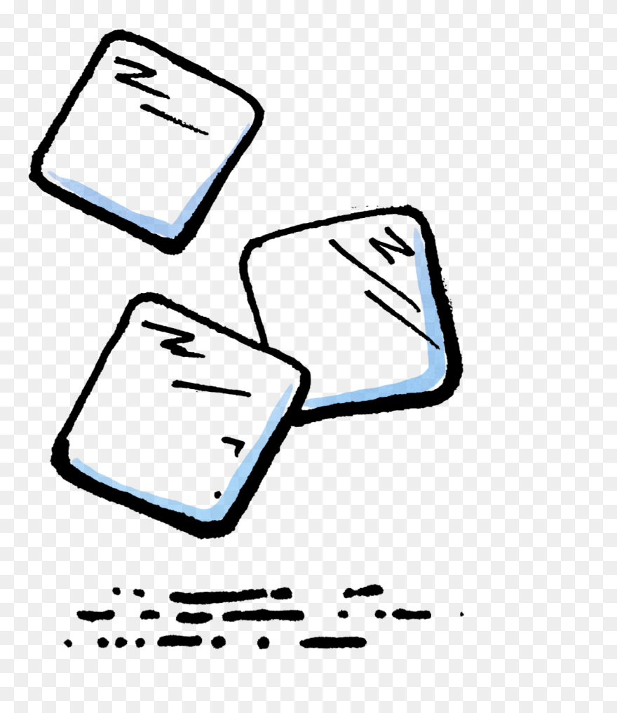 Ice - Drawing Clipart