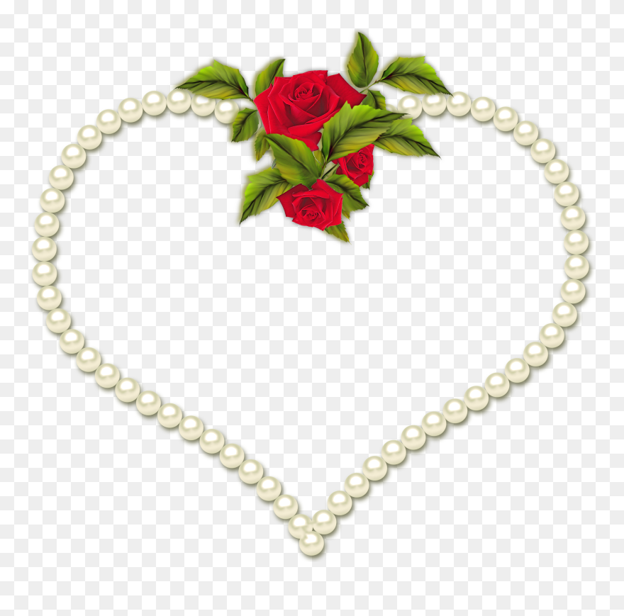 Pearl Frame Png - Pearl Frames Png Clipart