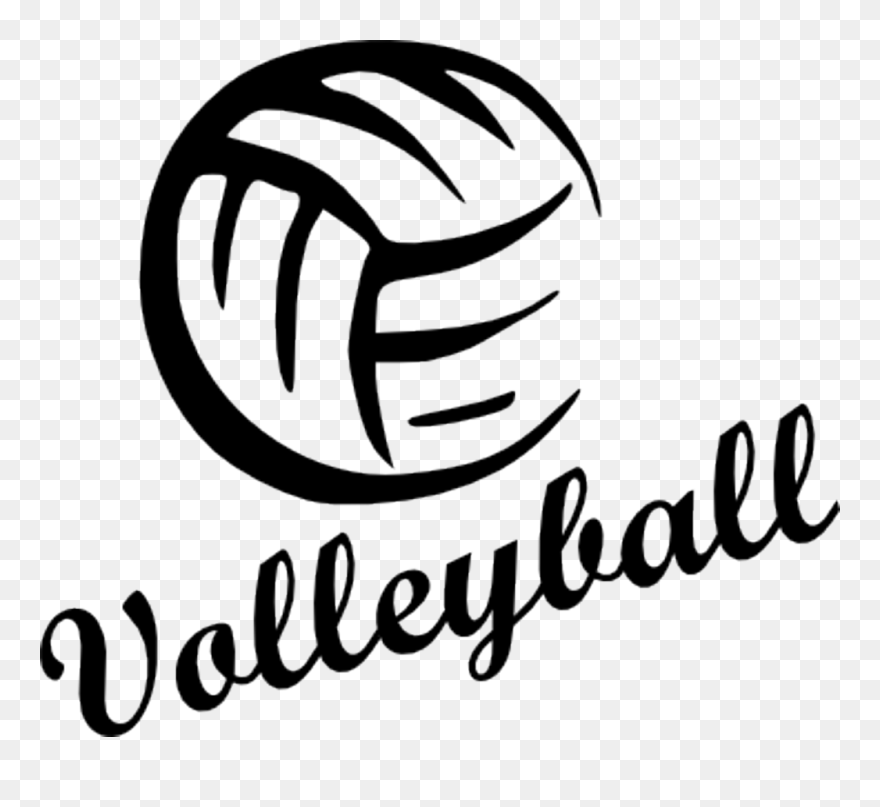Clip Art Volleyball - Png Download