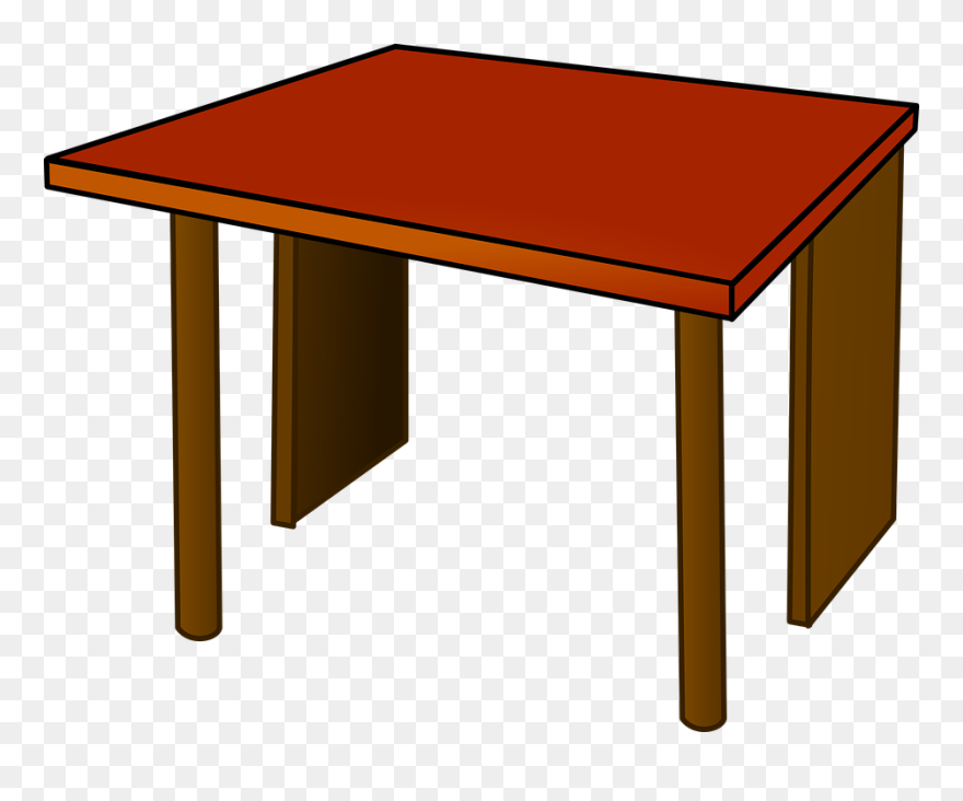 Transparent Set The Table Clipart - Clipart Table - Png Download