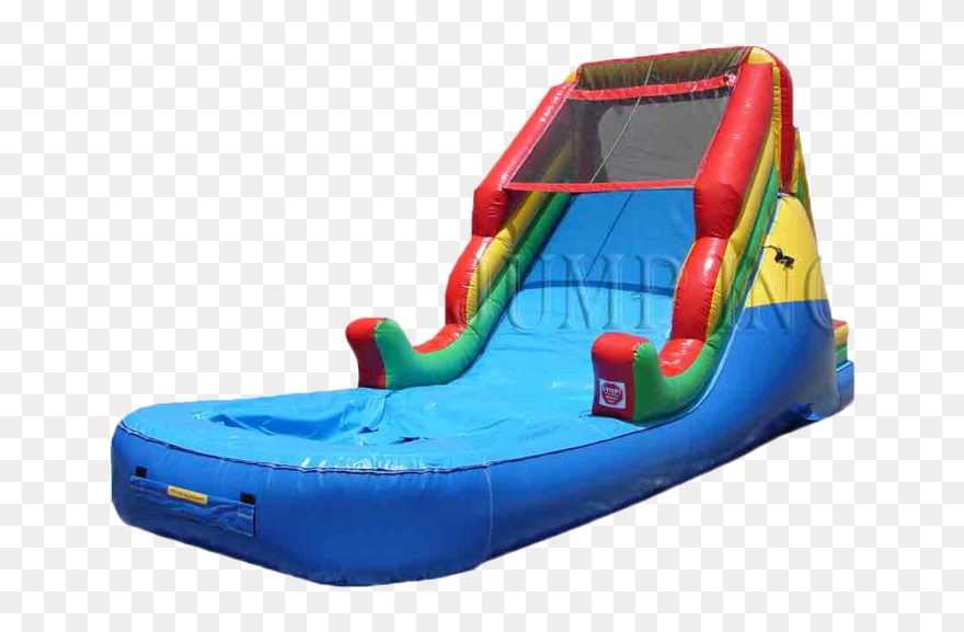 Circus Dry Slide - Water Slide Clipart