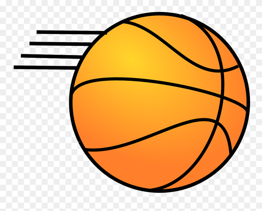 Sports Clipart Vector - Basketball Clip Art - Png Download