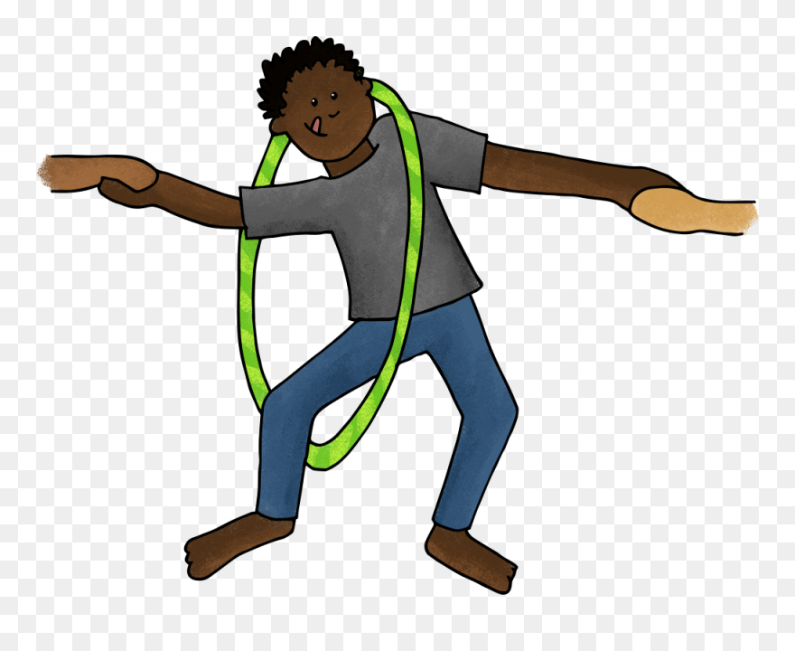 Hula Hoop Pass Clipart - Png Download