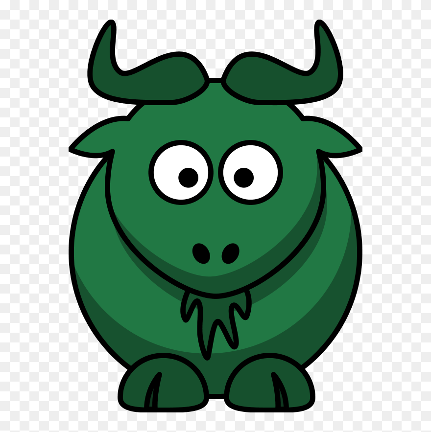 Bull Cartoon Funny - Bull Clipart - Png Download