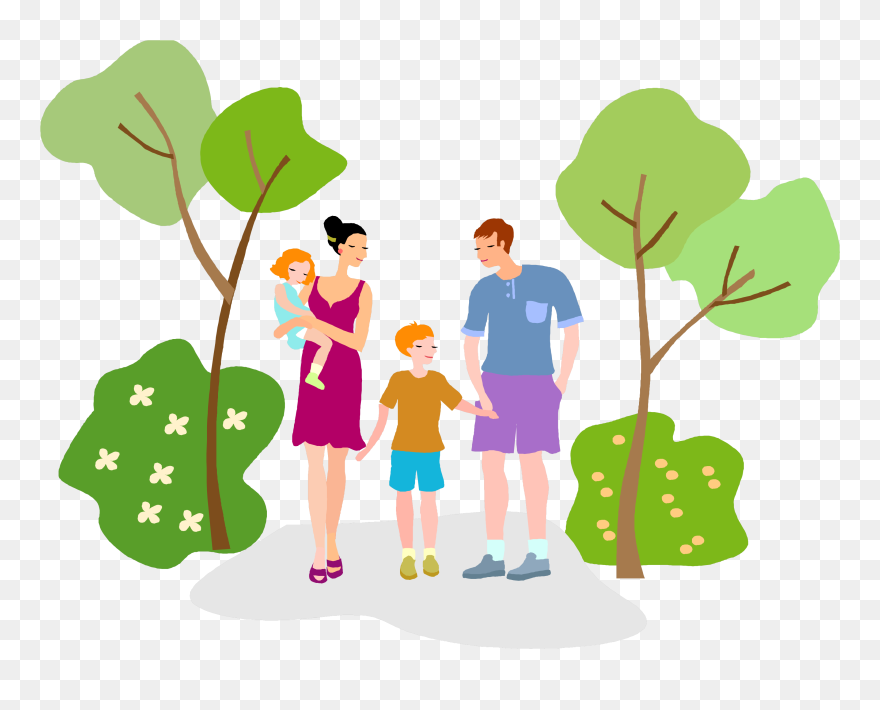 News Events Bowie Park - Walking In The Park Clipart - Png Download