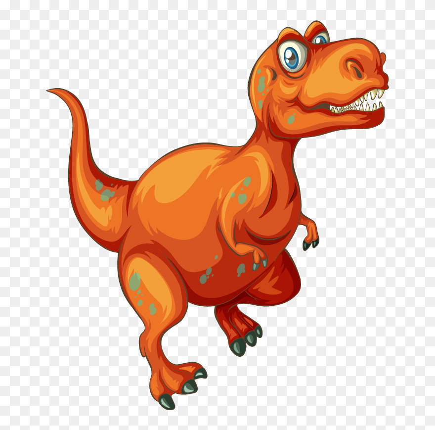 Album Velociraptor Dinosaur Dinosaurs The Cartoon Clipart - Dinosaurios De Colores Dibujos - Png Download