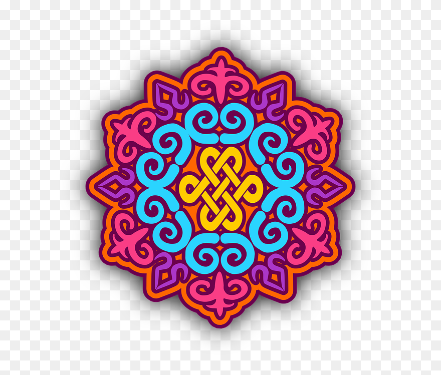 Colorful Mandala Png Clipart