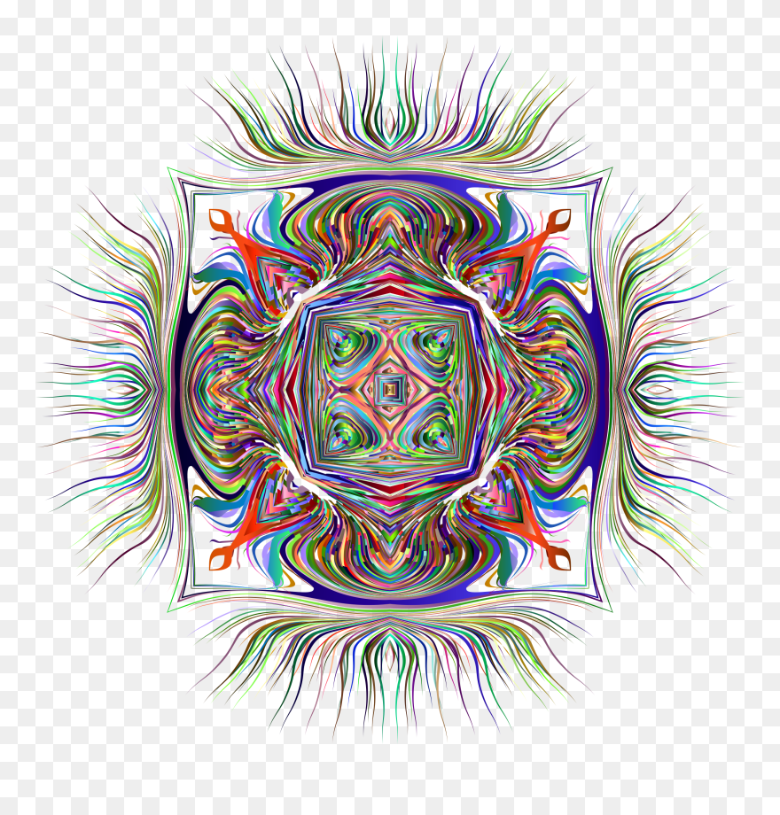 Jellyfish Svg Mandala - Clip Art - Png Download