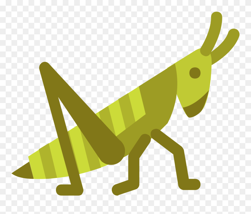 Grasshopper Clipart Pencil - Grashoper Logo - Png Download