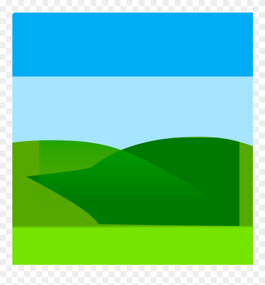 Sky And Ground Drawing Clipart