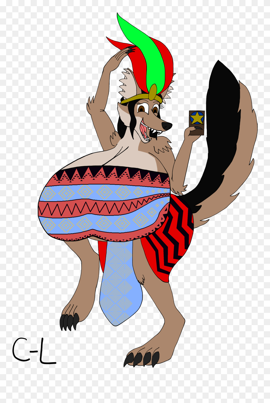 Bigger Izcoyotl Clipart