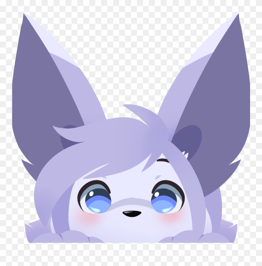 Therealkyro Peek A Boo - Cartoon Clipart