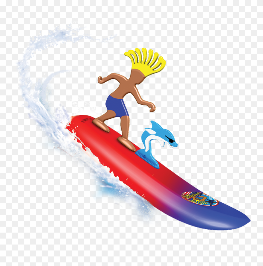 Long Beach Larry & Finley - Surfer Dudes Donegan Doolin Clipart