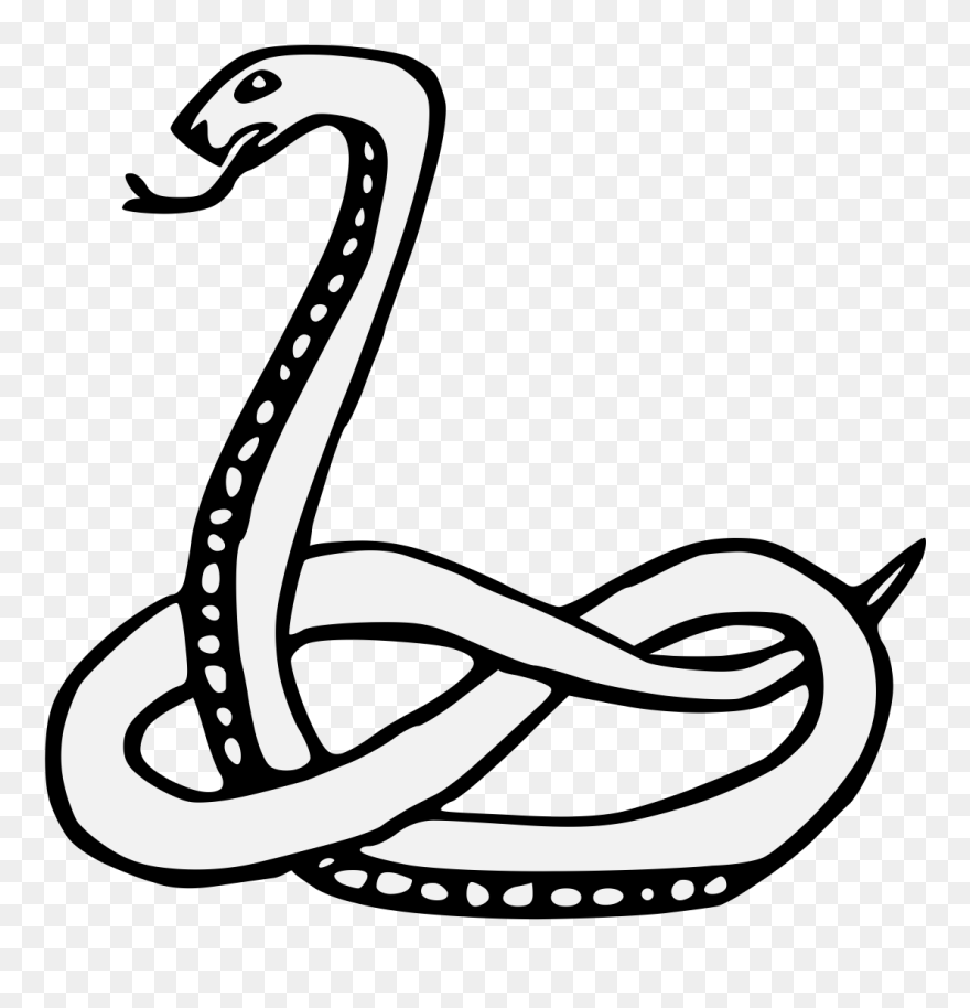 Snake Heraldry Clipart