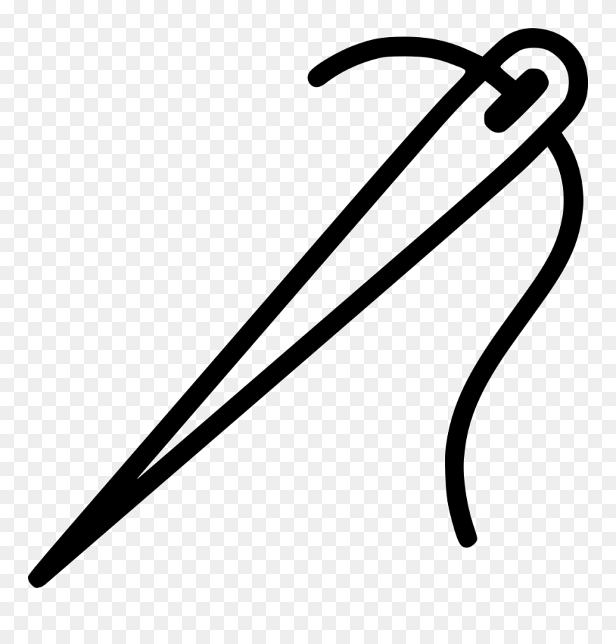 Needle Thread Sewing Needlework Sew Handmake - Sewing Clipart