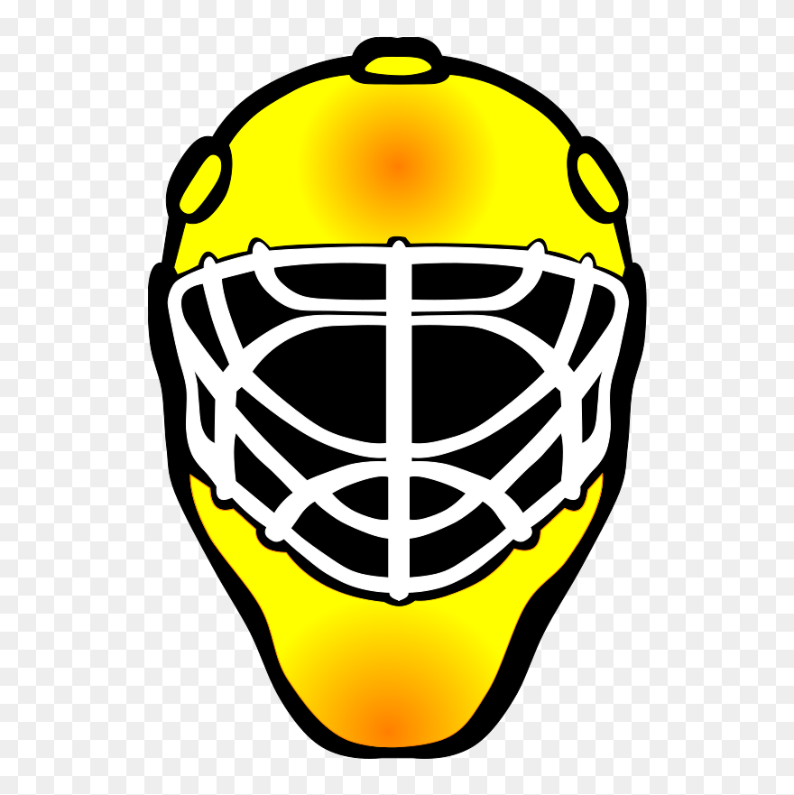 Goalie Mask Clip Art - Png Download
