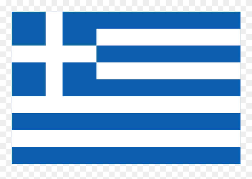 Greece Transparent Background Png Icons - Greek Flag Transparent Clipart