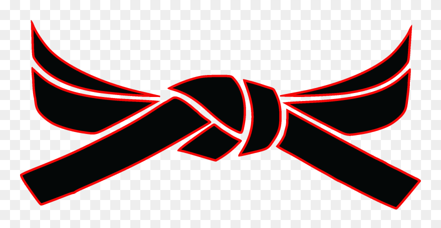 Martial Arts Belt Logo Clipart