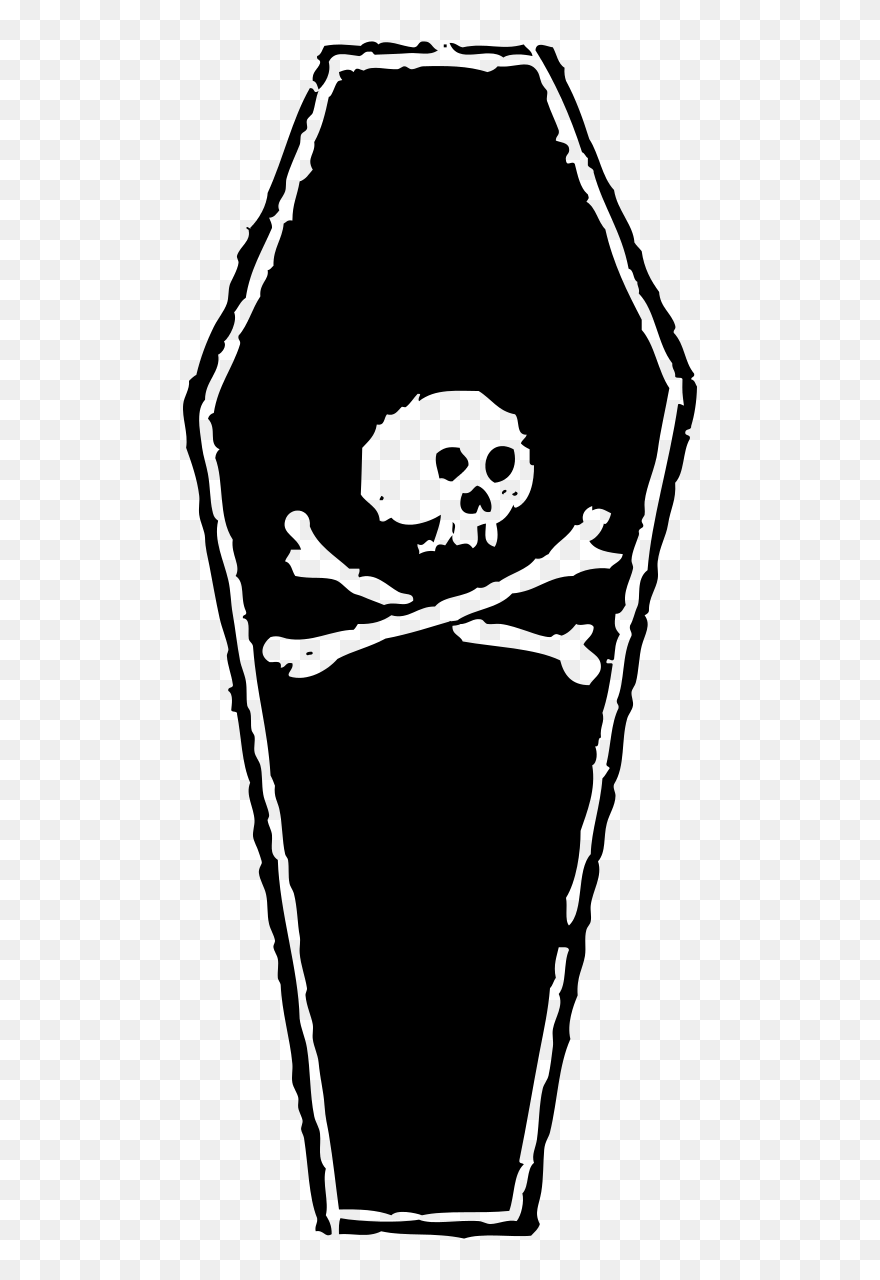 Coffin Clipart By Johnny Automatic - Coffin Clip Art - Png Download