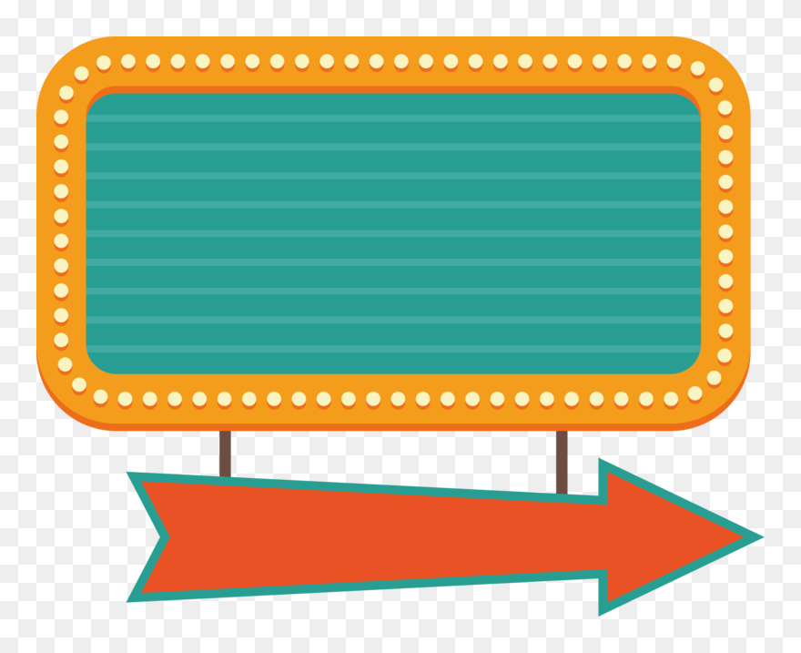 Text Casket Neon Arrow Area Download Free Image - Arrow Neon Sign Clipart - Png Download