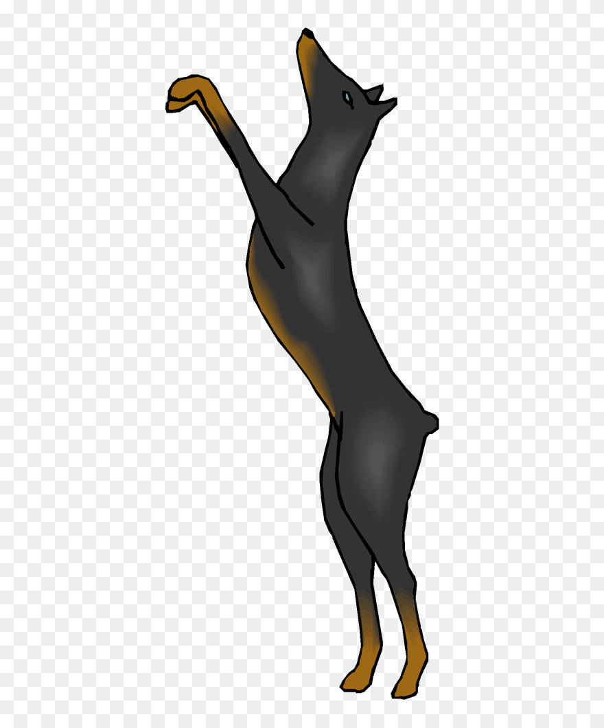 Doberman Clip Art - Png Download