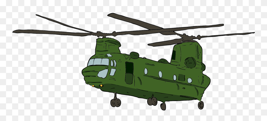 Boeing Ch 47 Chinook Helicopter Ch 47j Boeing Chinook - Chinook Helicopter Clipart - Png Download