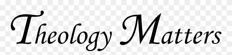Theology Matters - Calligraphy Clipart