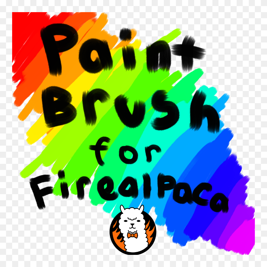 Paintbrush Clipart Thick - Png Download