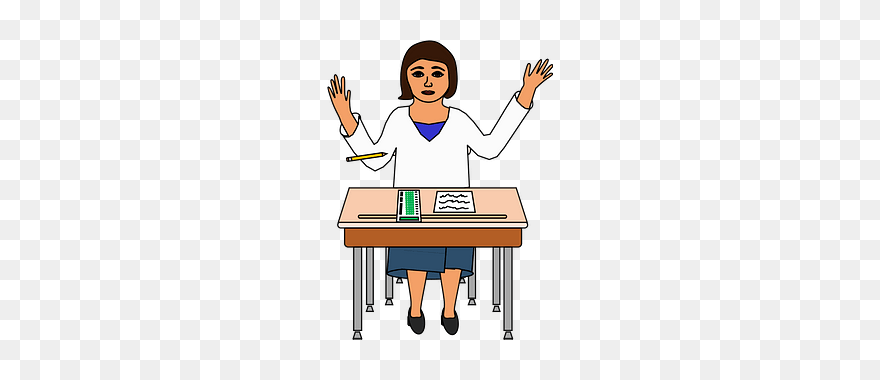 Pencil On The Table Clipart