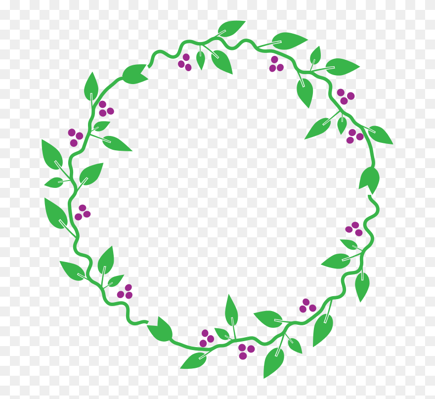 Flower Frame - Frame Powerpoint Flowers Clipart