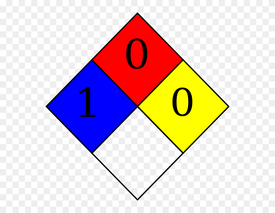 Hydrofluoric Acid Nfpa Diamond Clipart